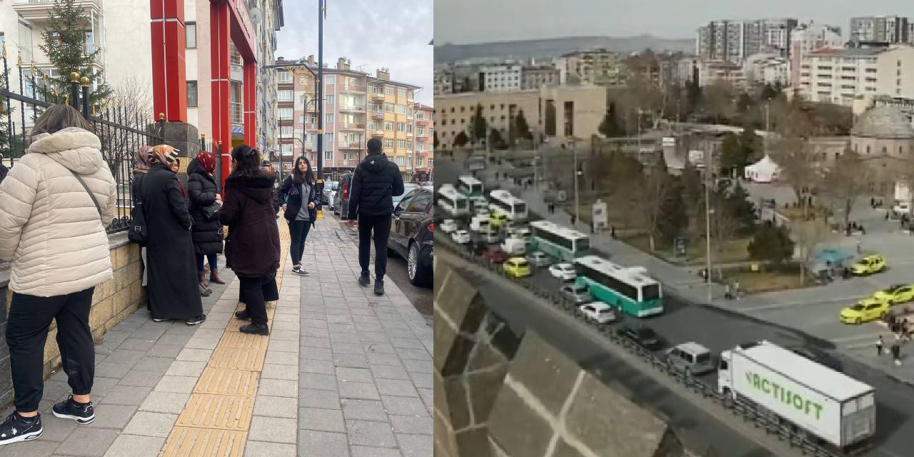 Kayseri'de 6 dakikada 3 deprem birden oldu! Sivas da sallandı