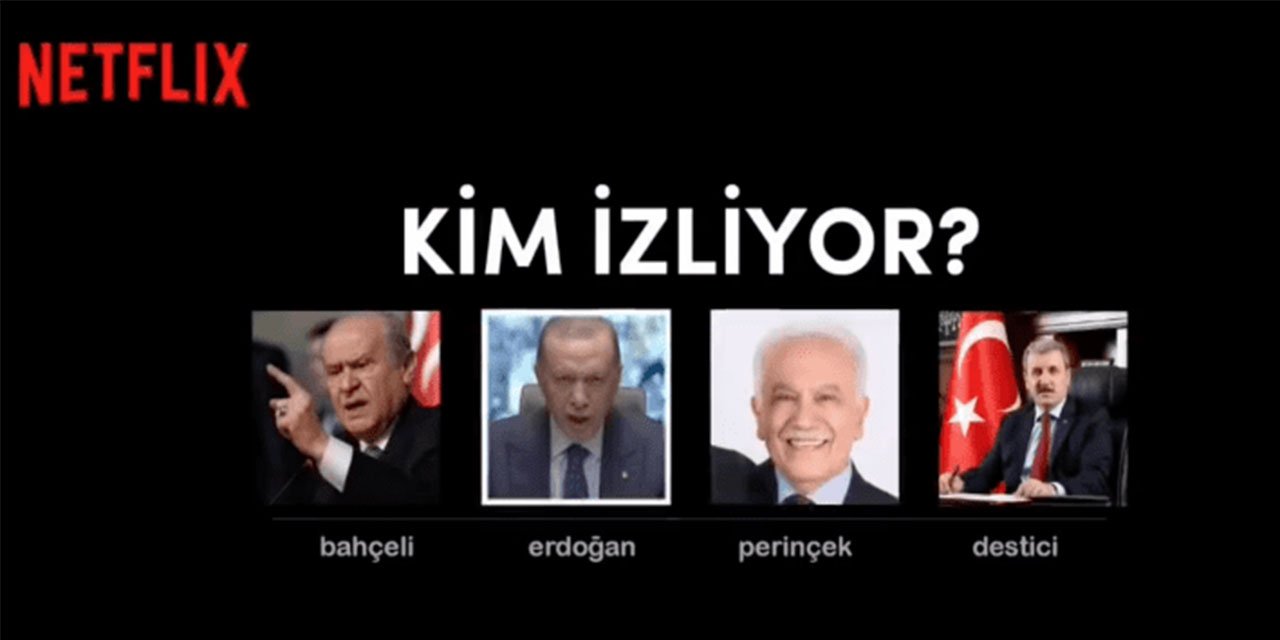 CHP'den Netflix temalı paylaşım: Erdoğan da izliyor