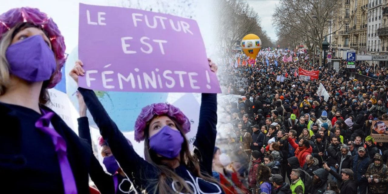 Fransa'da emeklilik reformu gösterileri 8 Mart'ta devam ediyor