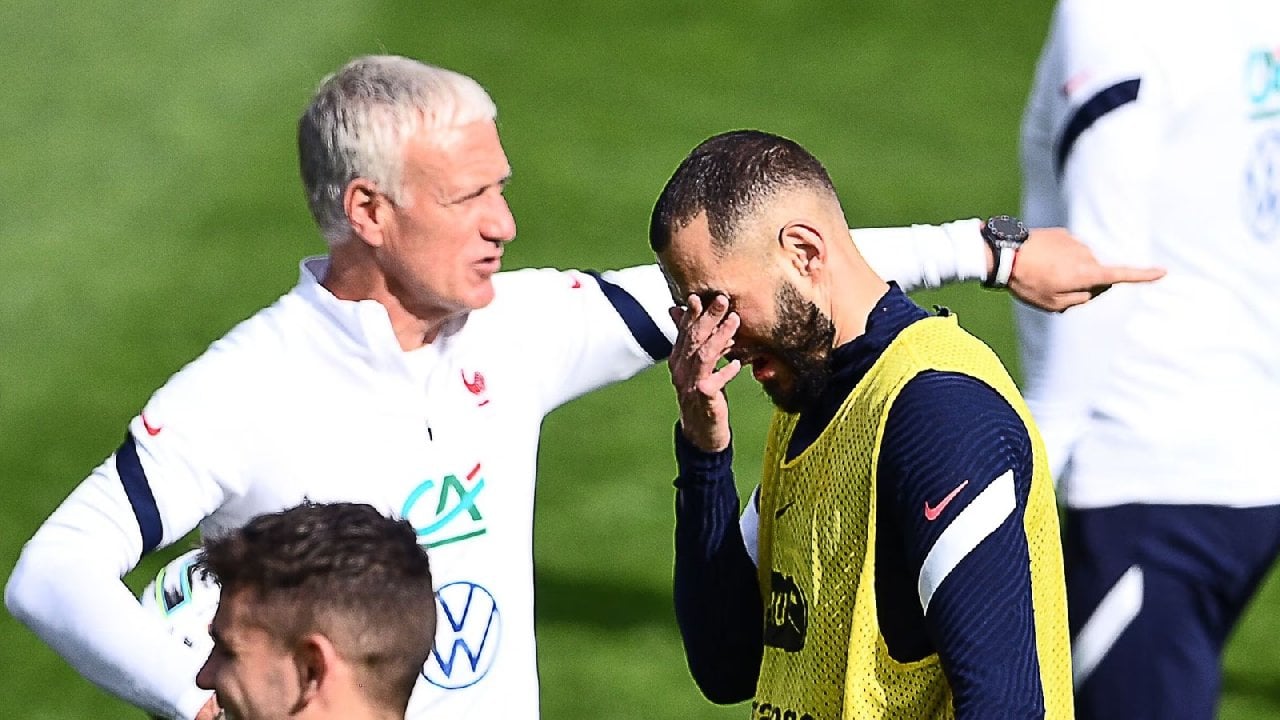 Benzema'dan teknik direktörüne: Sen harika bir yalancısın