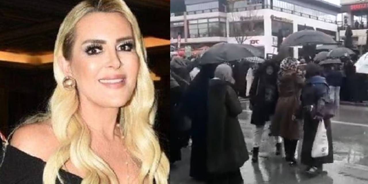 Konya'da skandal görüntüler: Selin Ciğerci'ye 'Konya'dan defol' sloganları atıldı