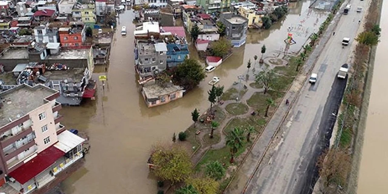 Adana'da yağış ve sel beklentisi