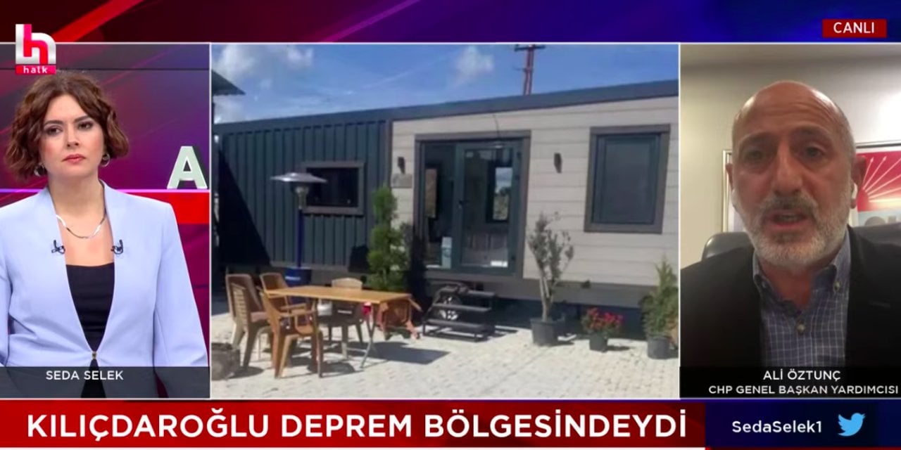 CHP'li Öztunç Halk TV'den aktardı: AKP bürokratı bu işte!
