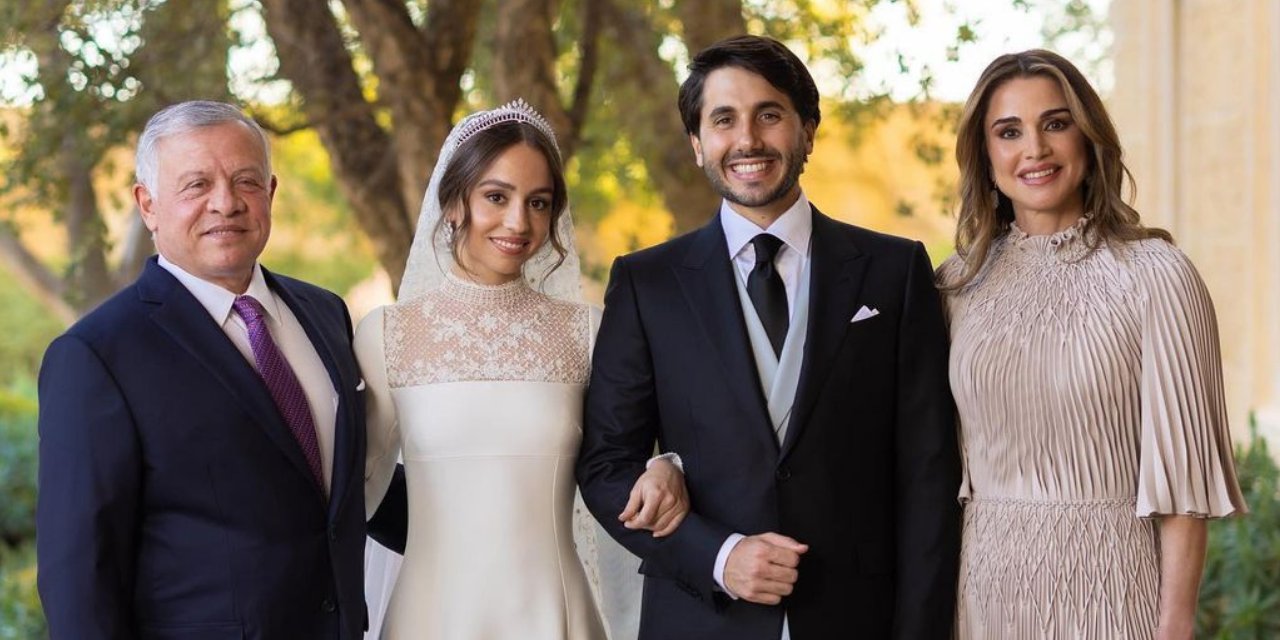 Bir peri masalı!... Ürdün Kralı 2. Abdullah'ın kızı Yunan asıllı iş insanıyla evlendi