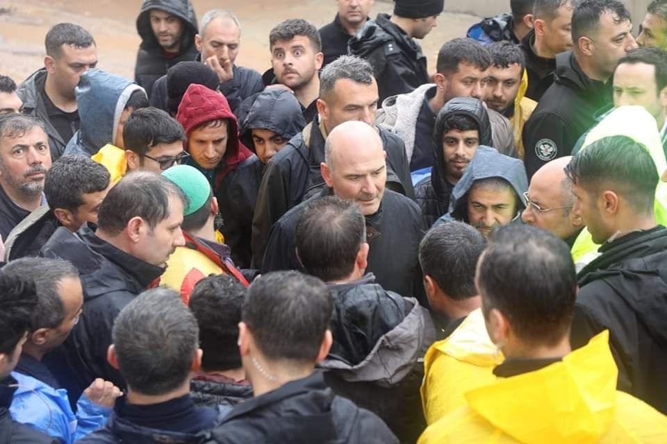 Şanlıurfa'da Süleyman Soylu'ya protesto
