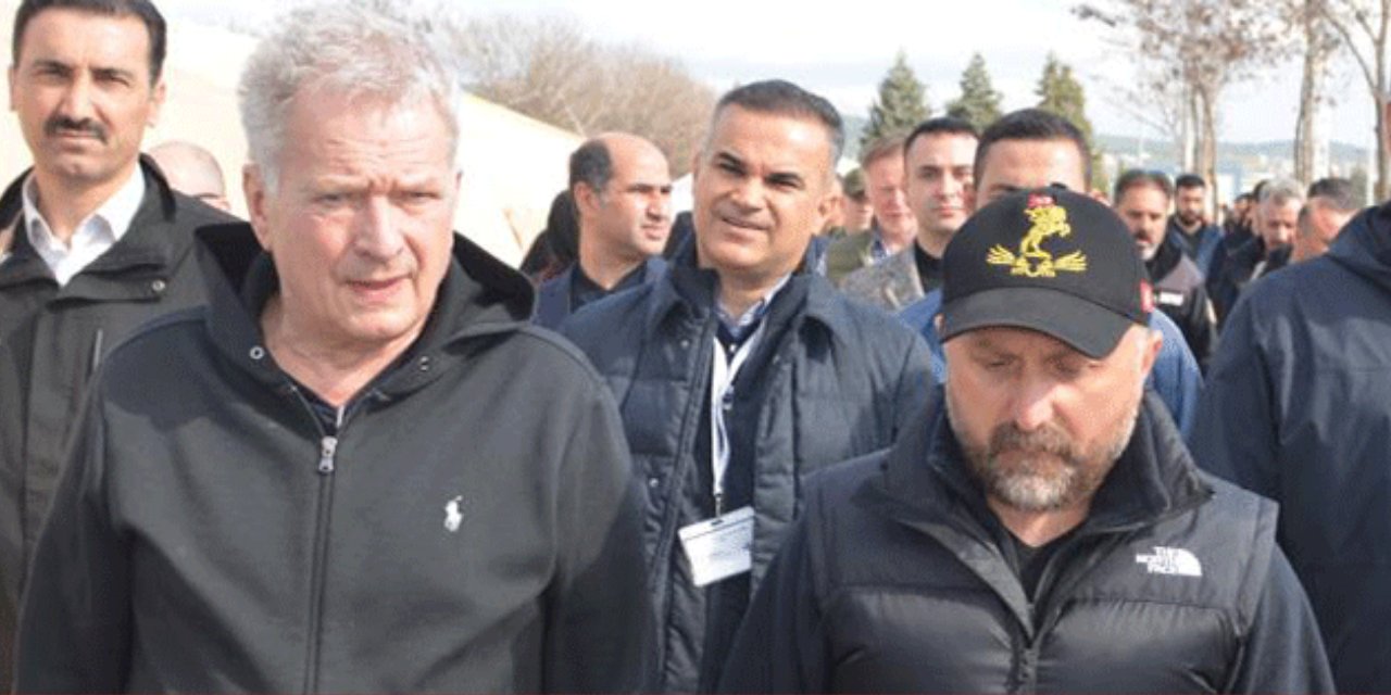 Finlandiya Cumhurbaşkanı Kahramanmaraş'ta