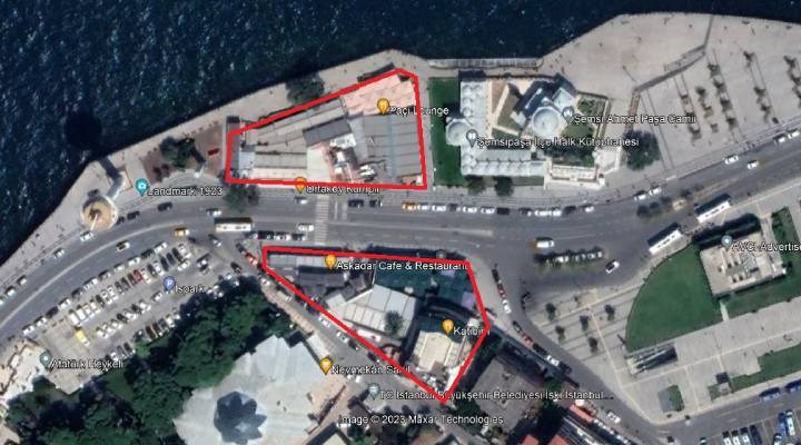 Üsküdar'daki kaçak kafelerin yıkımı engellendi