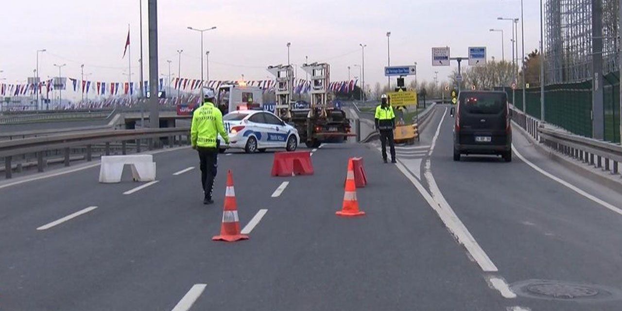 İstanbul’da bazı yollar trafiğe kapatıldı