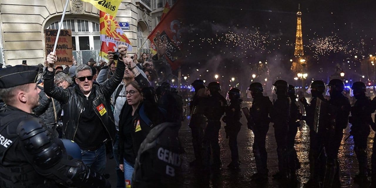 Gensoru sonrası Fransa alev alev! Gözaltı sayısı 243