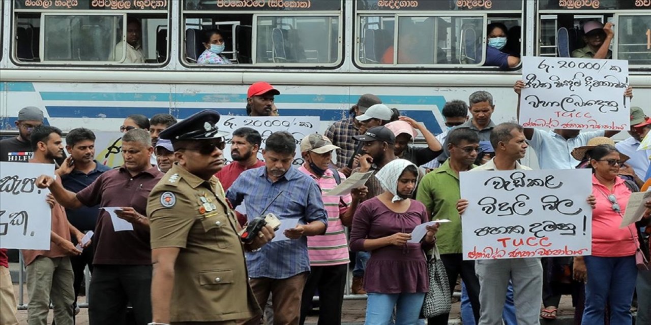 En büyük ekonomik krizini yaşayan Sri Lanka'ya IMF'den  2,9 milyar dolarlık onay