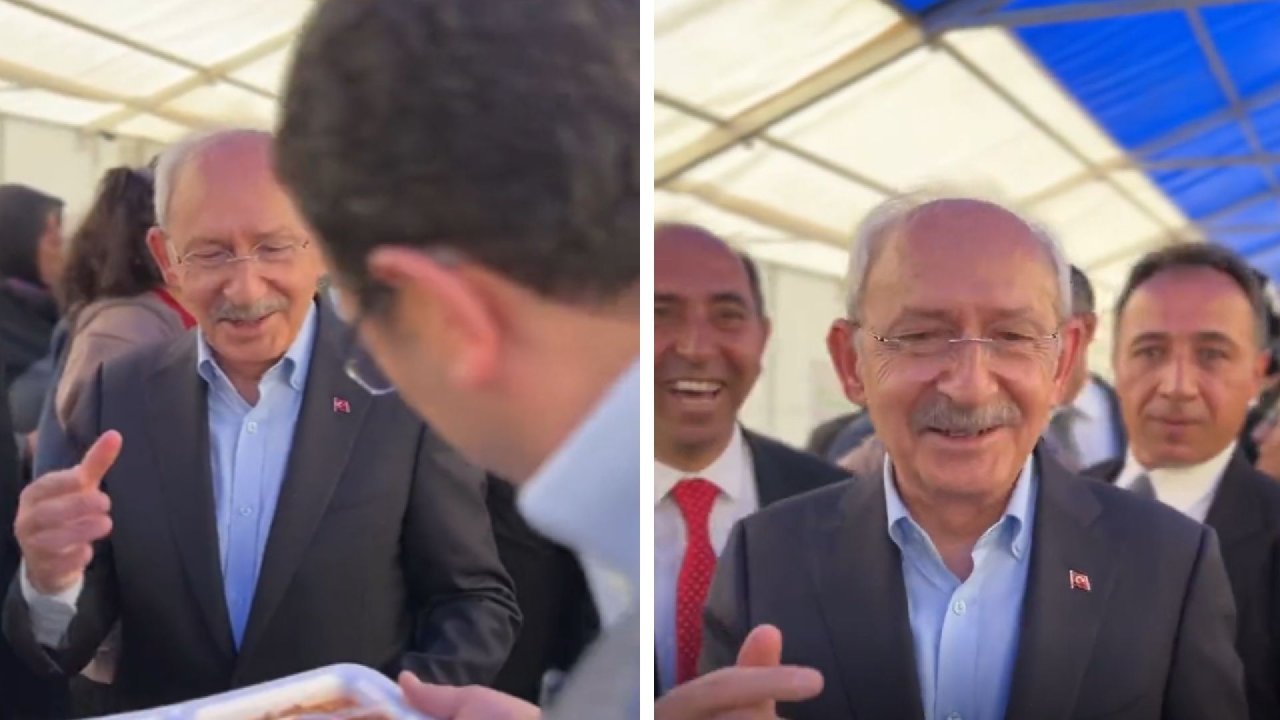 Kılıçdaroğlu ile İmamoğlu arasında gülümseten anlar