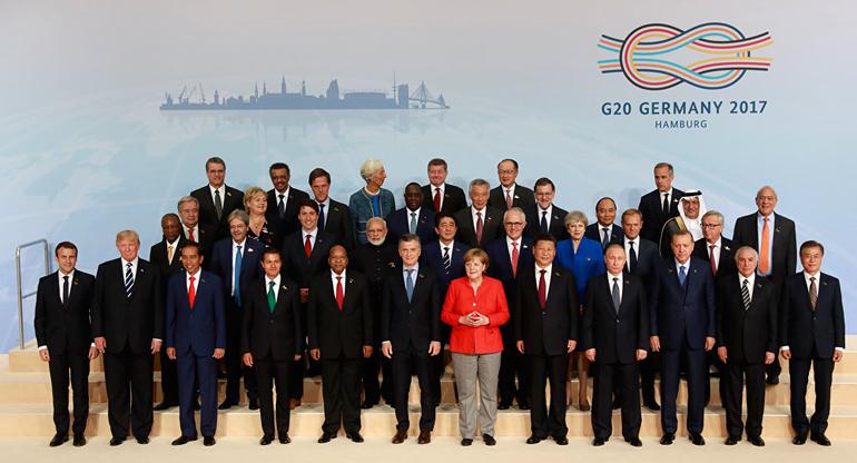 G20 zirvesi başladı, toplantı öncesi Erdoğan ve Trump böyle görüştü