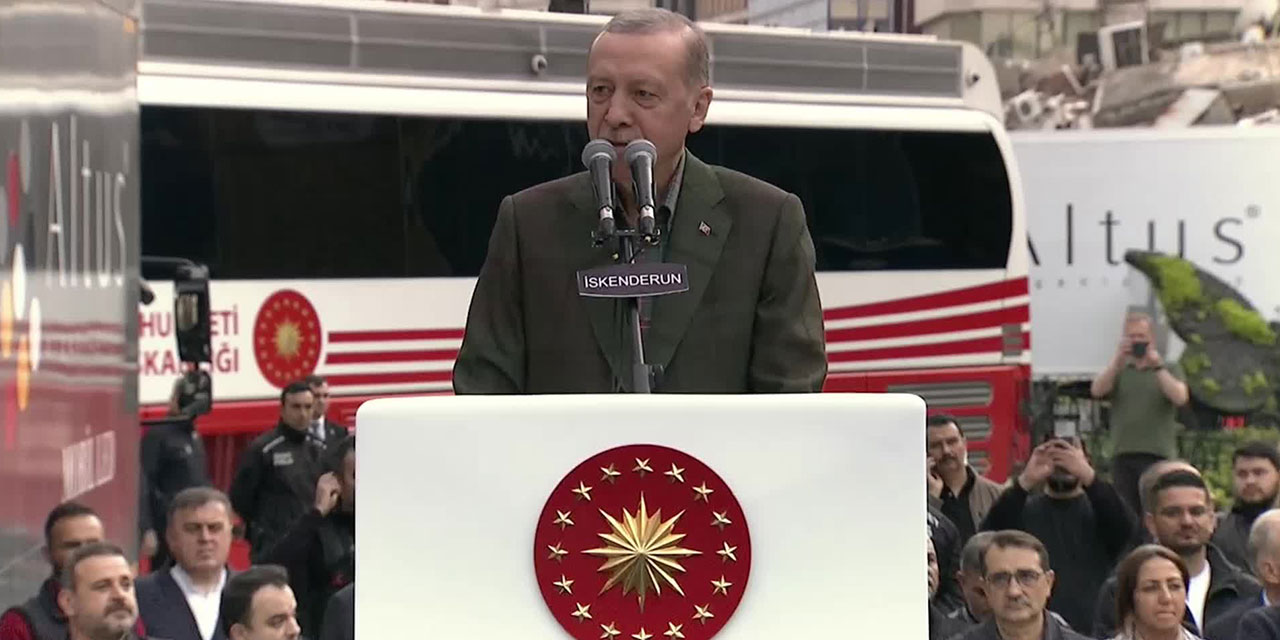 Erdoğan Hatay'da konuştu: 'Burası CHP'li demedik, bunlar da vatandaşımız dedik'