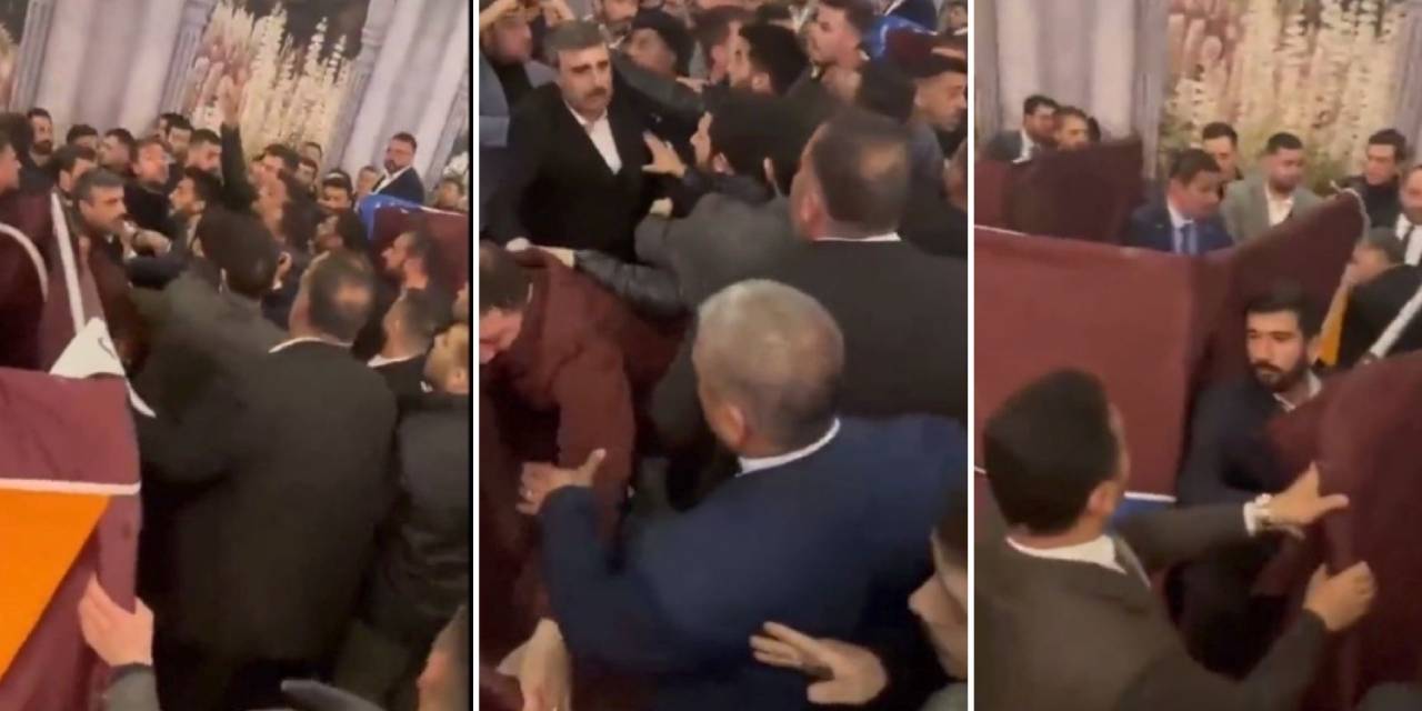 AKP'liler birbirne girdi! Temayül yoklamasında yumruklar konuştu