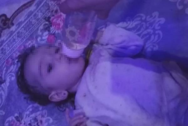 Konya'da çöp evde bulunan 1,5 yaşında kız çocuğu hastaneye kaldırıldı
