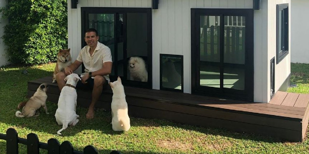 Bu köpekler insanı çıldırtır! Klimalı, güvenlikli, aydınlatmalı köpek evine 10 bin dolar harcadı, ama biri bile girmedi..