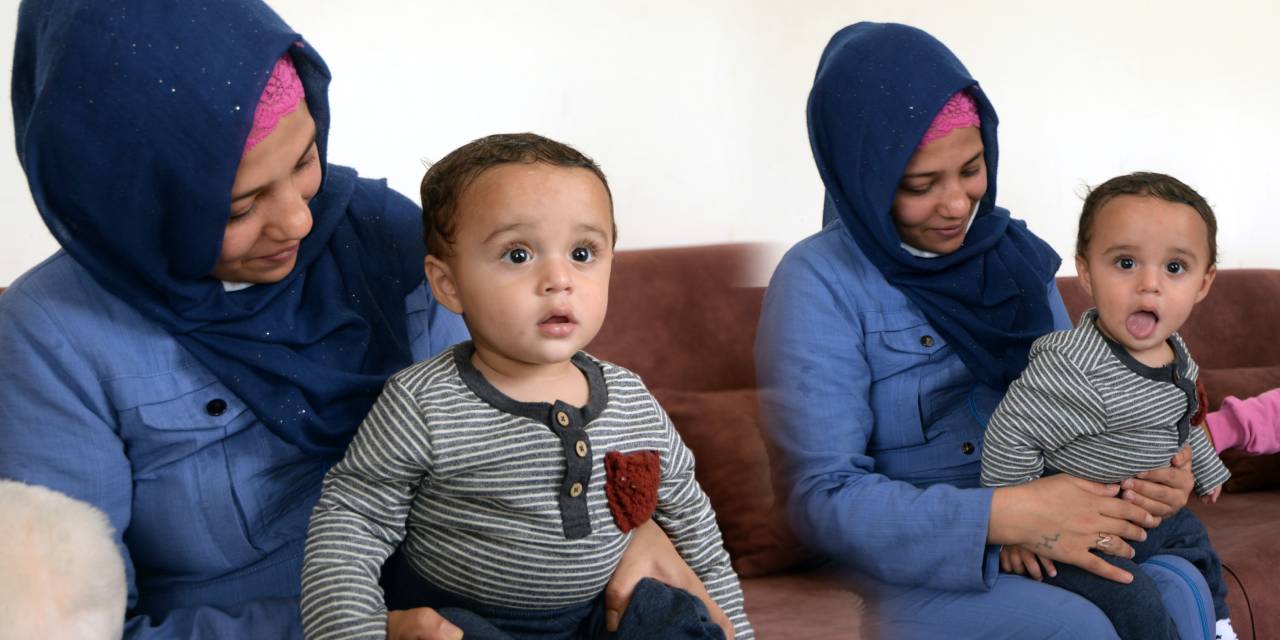 Enkazdan çıkarılan bebek, 50 gün sonra ailesine kavuştu