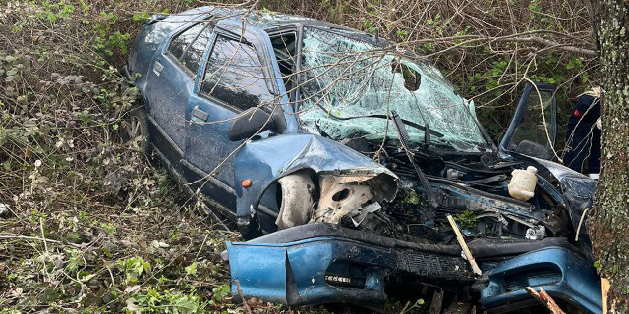 Balıkesir'de feci kaza! Otomobil ağaca çarptı: 2 kişi hayatını kaybetti