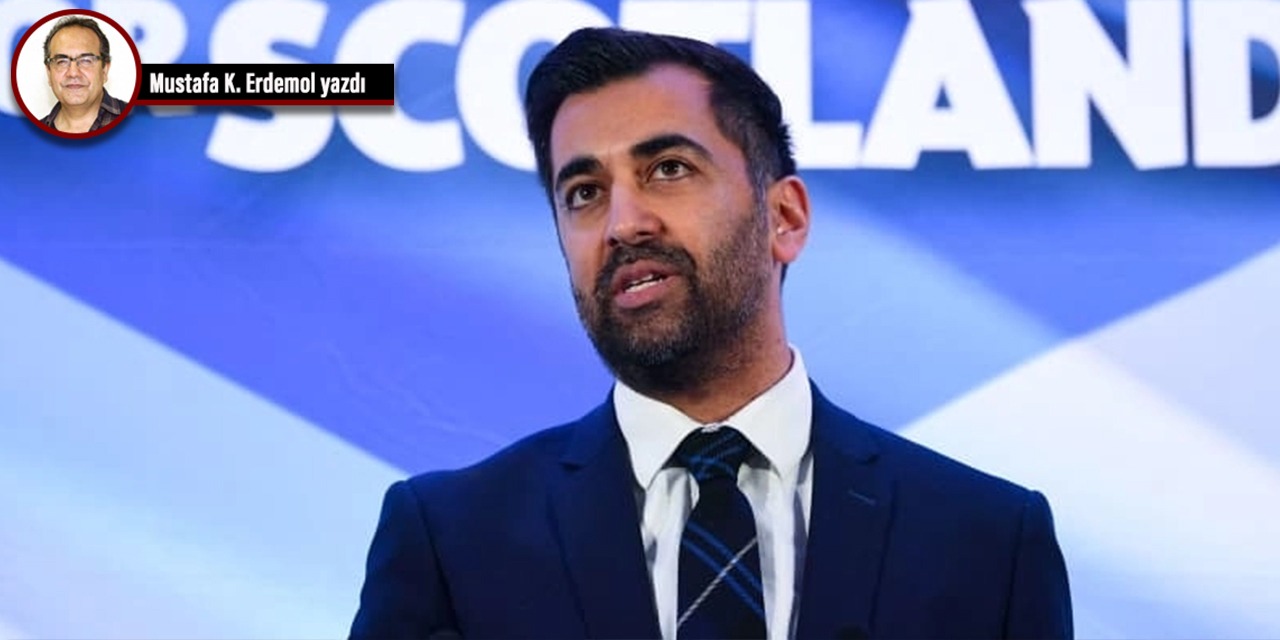 Bir entegrasyon başarısı İskoçya'nın Başbakanı Hamza