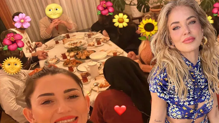Burcu Esmersoy yüzlerini saklayarak paylaştı: Artık onlar da benim ailem