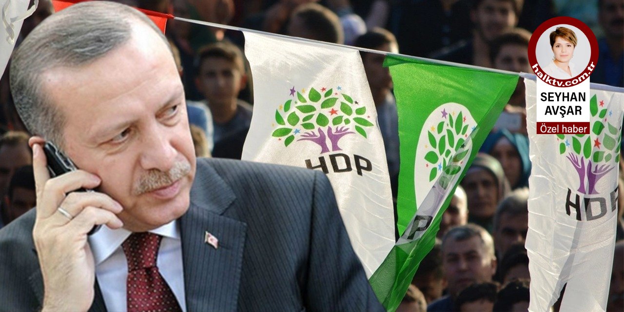 Erdoğan HDP kararının ardından telefona sarıldı  İŞTE O KONUŞMA