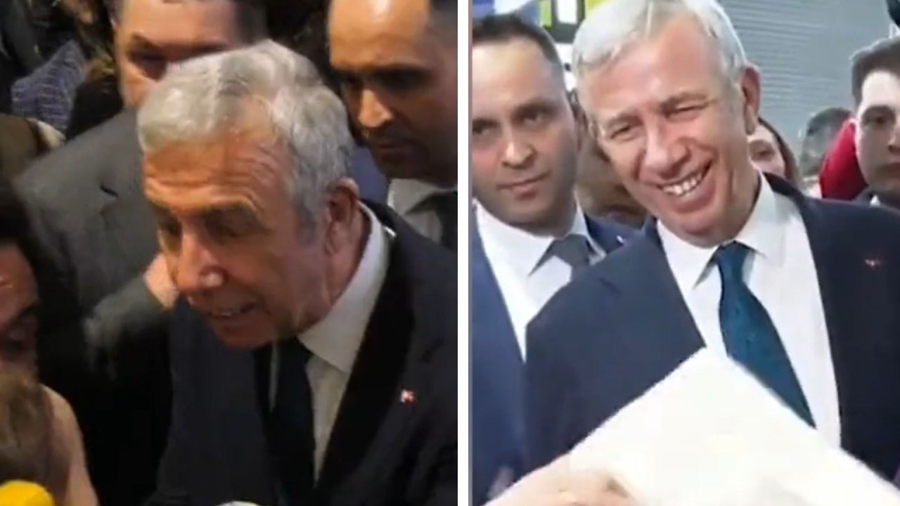 Mansur Yavaş, kendisine "Mansur dede" diye seslenen çocuğun yanına gitti: Mansur dede geldi