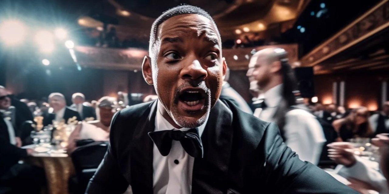 Will Smith'in Oscar tokadı yapay zekayla yeniden canlandırıldı