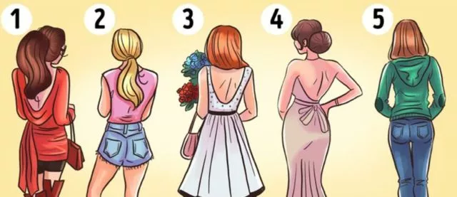 Yüzünü döndüğünde en güzel kız hangisi olacak? Yapacağınız seçim karakter özelliklerinizi belirliyor