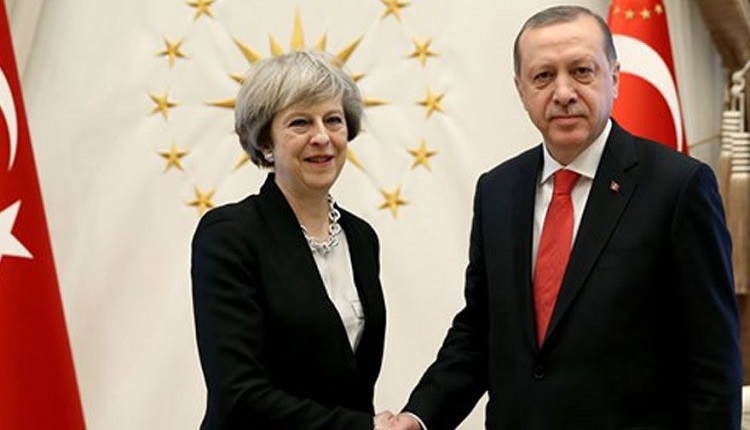 Theresa May  ile Erdoğan görüşecek