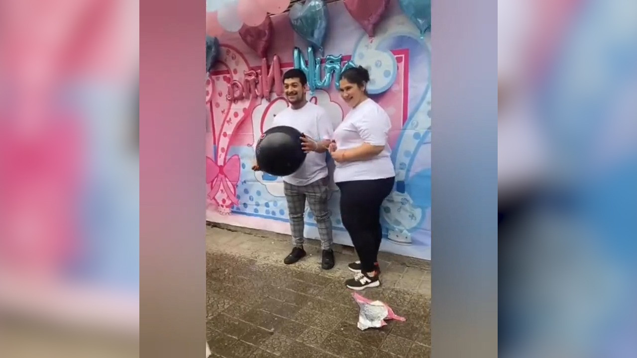 Cinsiyet öğrenme partisinde anne adayının verdiği tepki gündem oldu