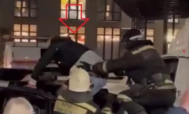 İnanılmaz kurtuluş! 19'uncu kattan düşen adam, ayağa kalkıp tıpış tıpış yürüdü