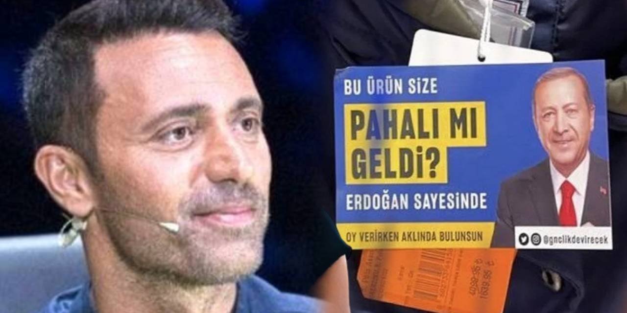 Mustafa Sandal'dan Erdoğan’lı sticker’a gözaltıya tepki