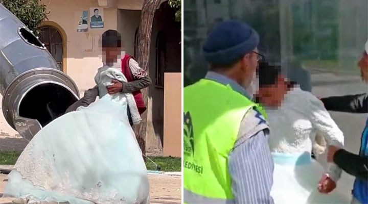 'Erkek çocuğa gelinlik giydirildi' iddiasına emniyetten açıklama