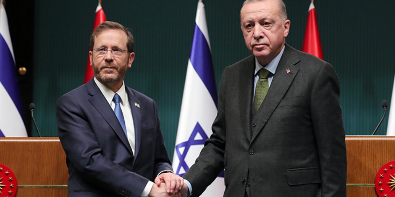 Erdoğan, İsrail Cumhurbaşkanı Herzog ile görüştü