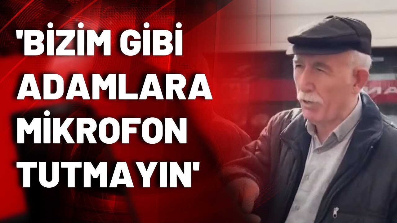 Emekli vatandaştan ezber bozan röportaj!