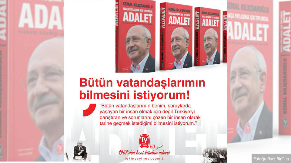 Kılıçdaroğlu'nun kitabının ilk reklam filmi yayımlandı