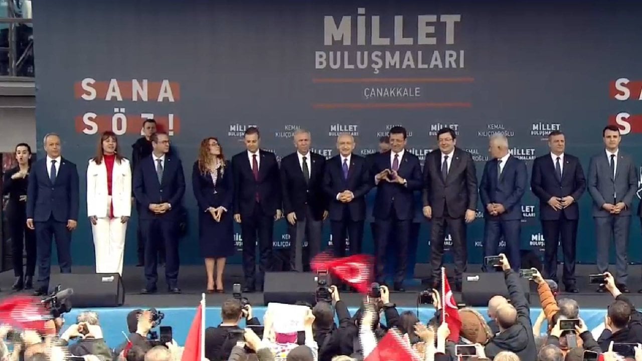 Millet İttifakı Çanakkale'de halkla buluştu