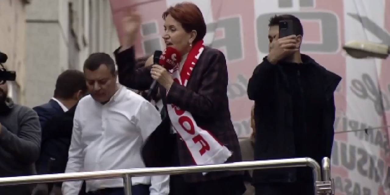 Meral Akşener Samsun'dan seslendi: O bir oyla kaderi değiştireceksiniz!