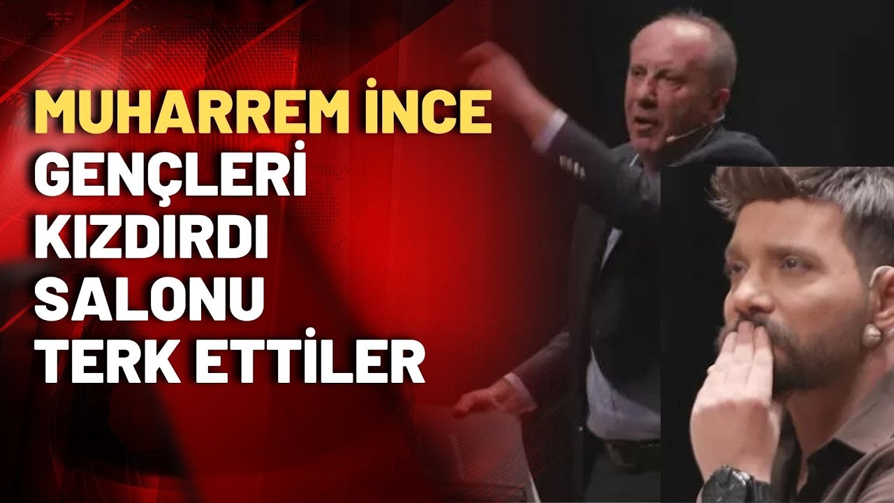 Muharrem İnce'nin konuk olduğu Mevzular Açık Mikrofon'da gergin anlar!