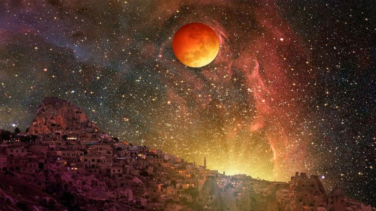 Kanlı Ay Tutulması saat kaçta?