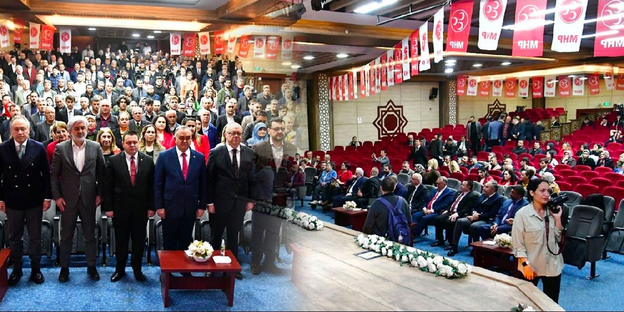 MHP'li adaylara şok, boş salona konuştular