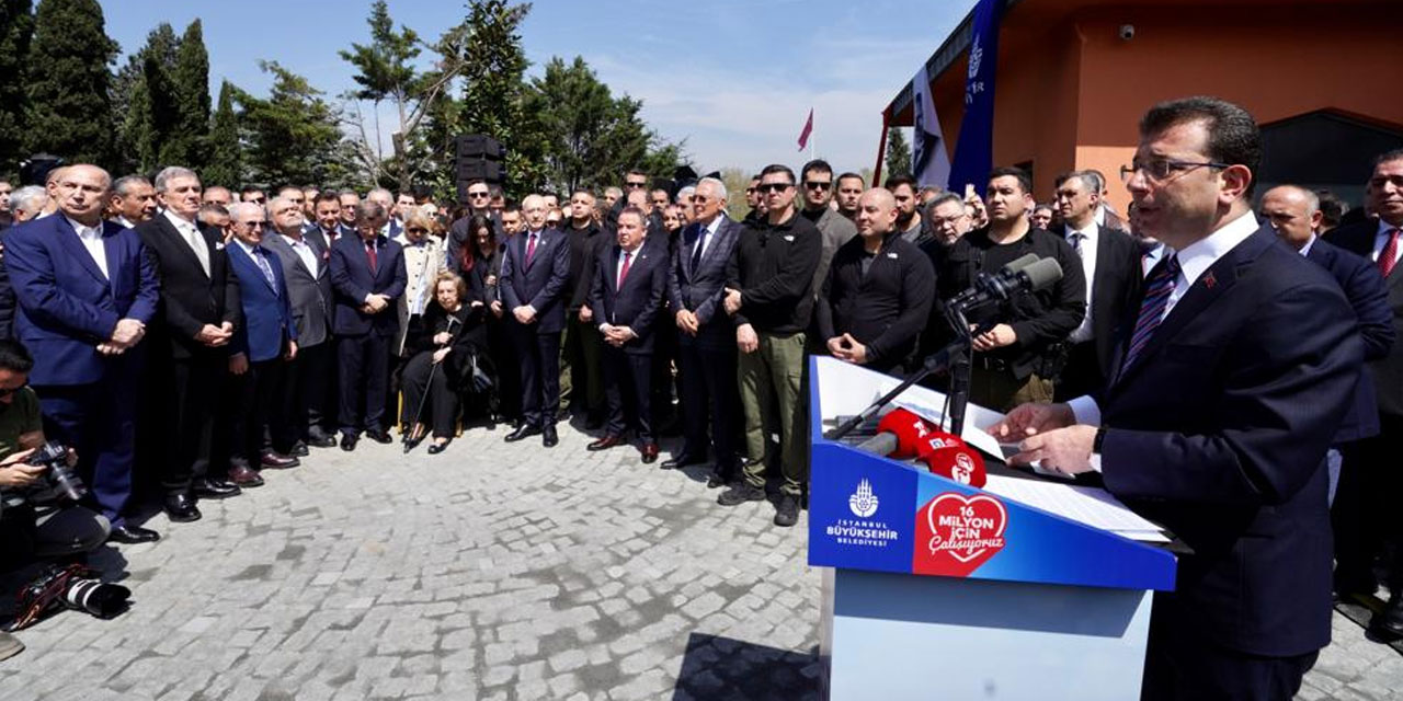 Ekrem İmamoğlu'ndan dikkat çeken sözler: Cumhuriyetimizin yürüdüğü yolu değiştirmeye niyetli zihniyet...