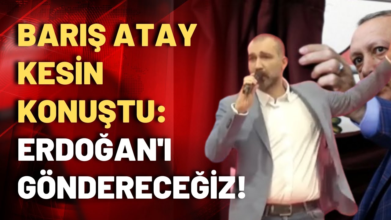 Barış Atay salonu coşturdu: Bir oyu Kemal'e verip Erdoğan'ı göndereceğiz!