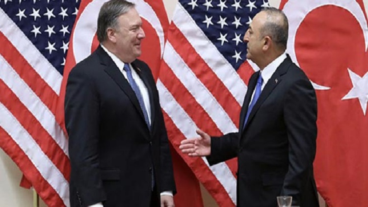 ABD Dışişleri Bakanı Pompeo, Mevlüt Çavuşoğlu ile görüştü