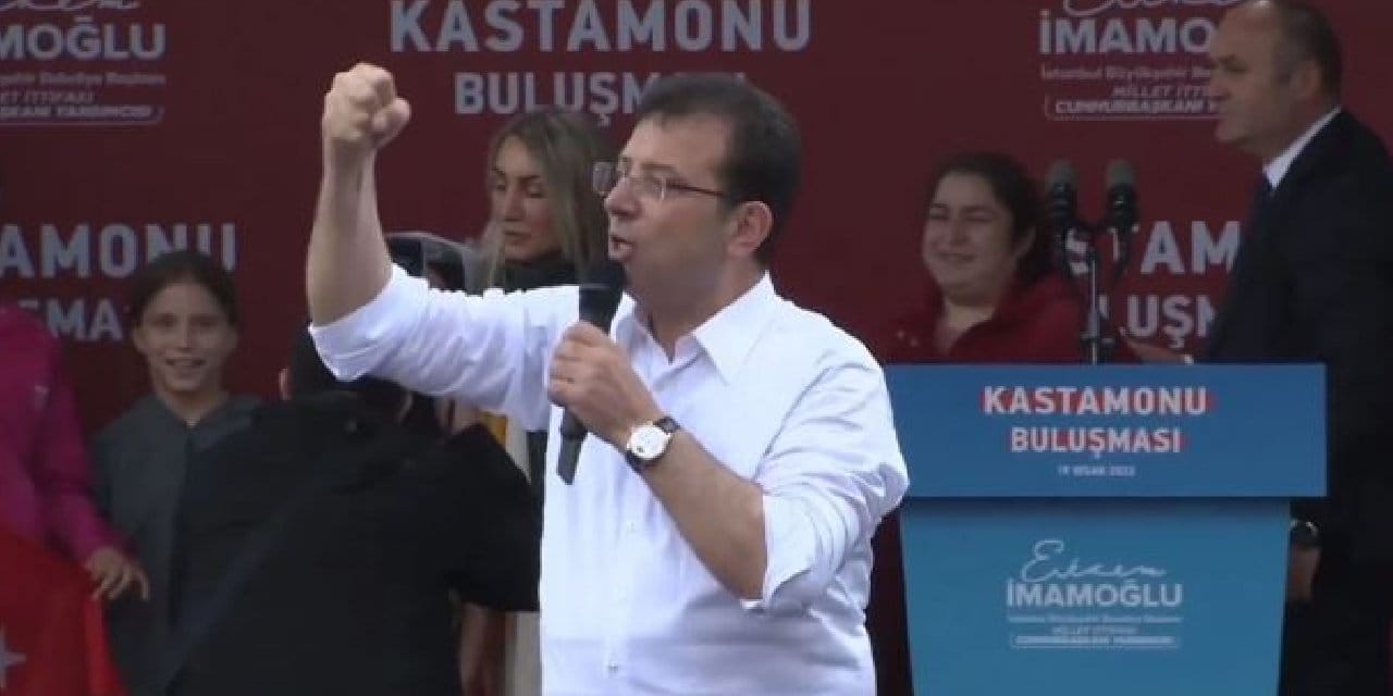 İmamoğlu'ndan Kastamonu'da 14 Mayıs mesajı: Bu bir seçim değil, bu bir rejim değişikliği, medeniyet seçimi