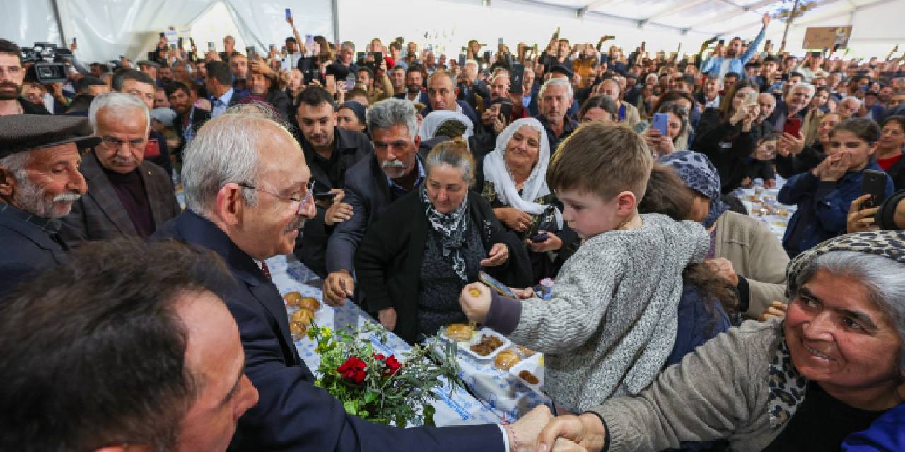 Kemal Kılıçdaroğlu Adıyaman'da "Hak, hukuk, adalet" sloganıyla karşılandı: "Yeniden yapacağız, bir kuruş almayacağız"