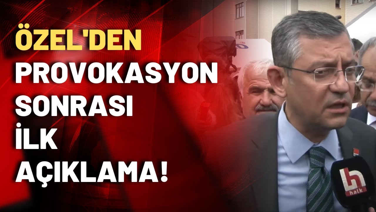 Özgür Özel, mezarlık provokasyonunu anlattı: Bizi izlediklerini gördük