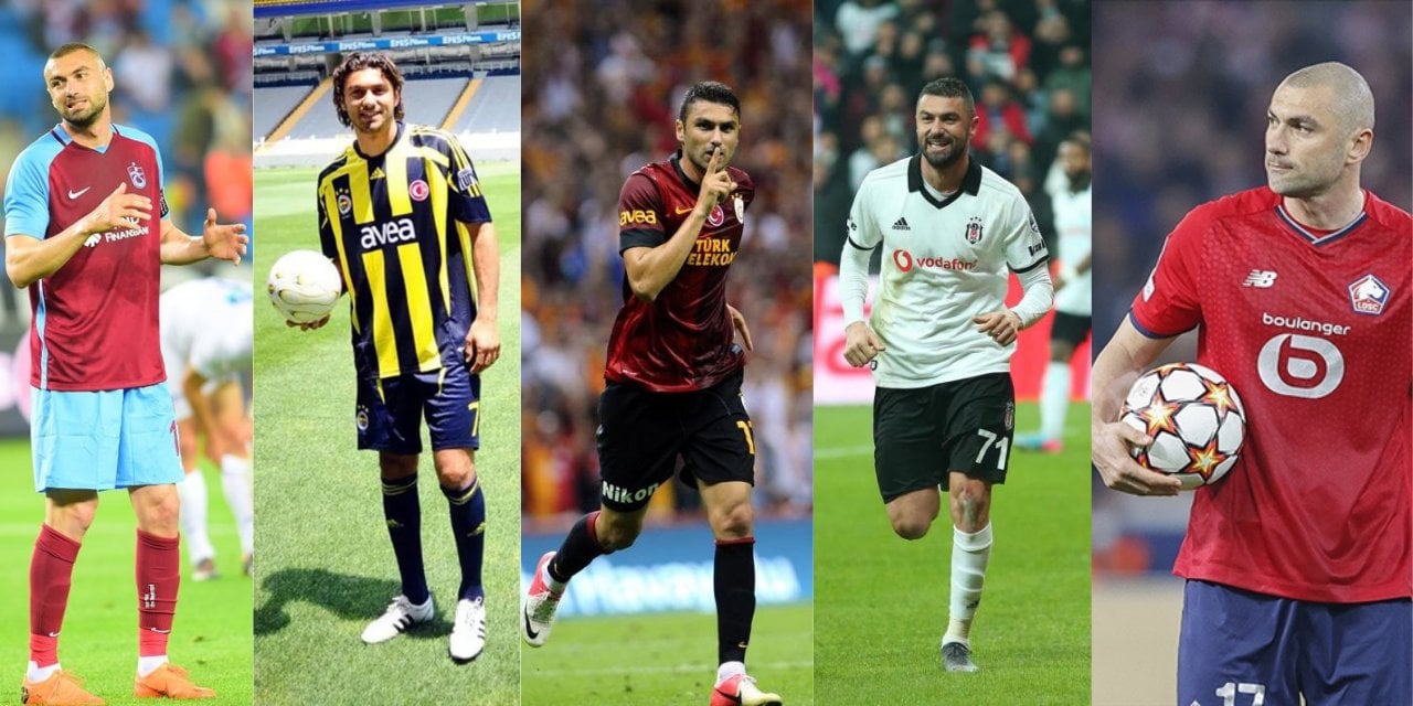 Burak Yılmaz en iyi 11'ni açıkladı: Galatasaray'dan 5, Fenerbahçe'den 3 oyuncu var