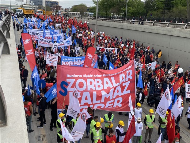 Ankara'daki Sendika Ve Meslek Örgütlerinden 1 Mayıs Açıklaması