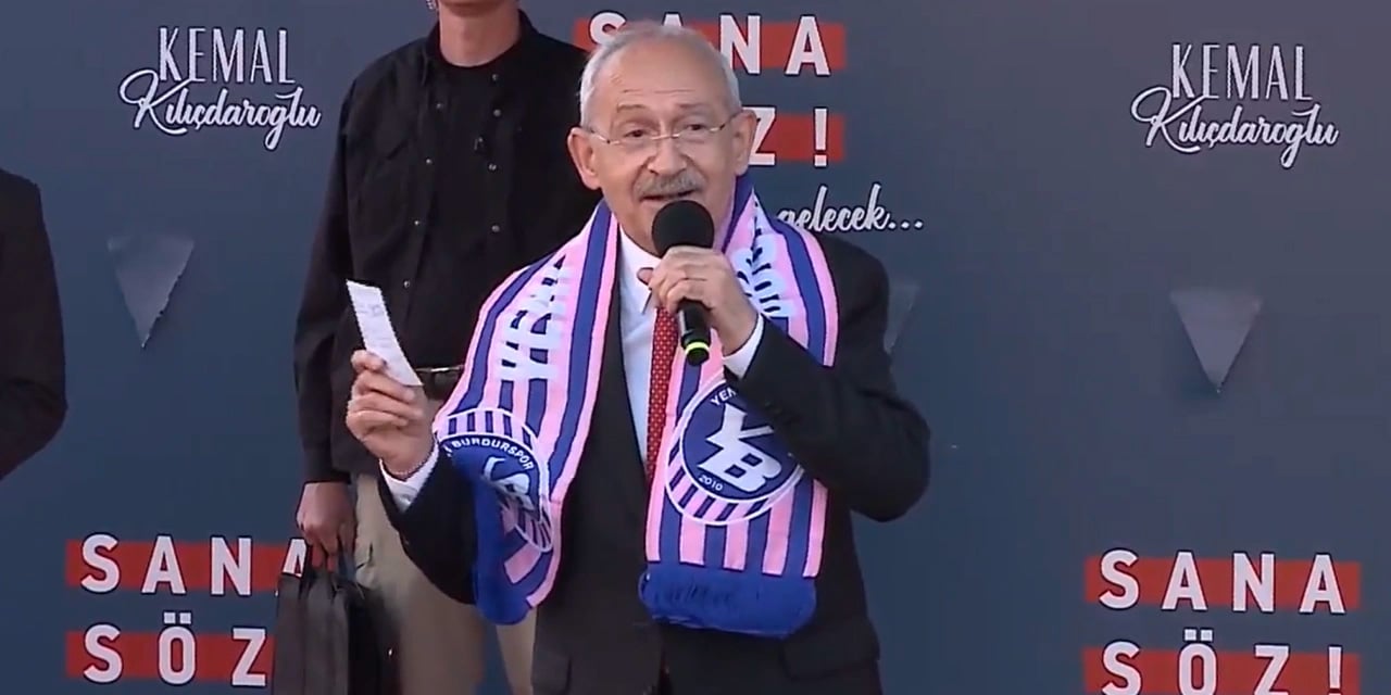 Kılıçdaroğlu Burdur'dan seslendi: "Oy kullanırken Allah aşkına kul hakkı yiyenlere oy vermeyin"